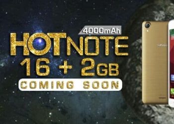 A short teaser of the Infinix Hot Note