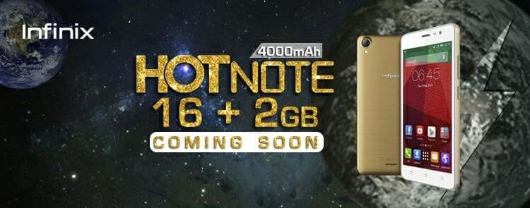 A short teaser of the Infinix Hot Note 1 A short teaser of the Infinix Hot Note