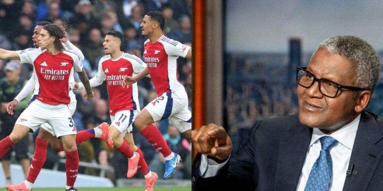 “I Regret Not Buying Arsenal” – Aliko Dangote’s Reflections on Missed Opportunities
