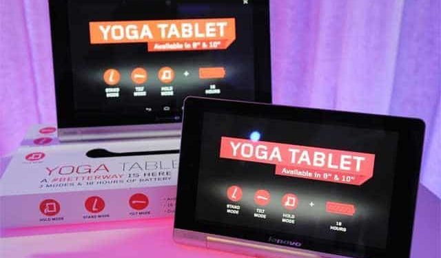 Lenovo Releases Its New Android Tablet – Yoga Tablet