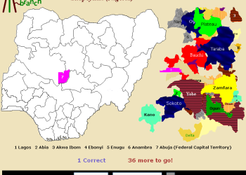 Naijabranch offers free Nigerian-themed online educational game