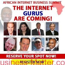 Internet Business Gurus From USA And UK Storm Lagos for the 1ST Internet Business Summit In Africa!