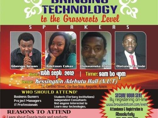 Google Supports BrowseDotCom Conference 2012 1 Google Supports BrowseDotCom Conference 2012