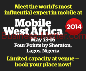 World’s most influential mobile expert to speak at the Mobile West Africa 2014 1 World’s most influential mobile expert to speak at the Mobile West Africa 2014