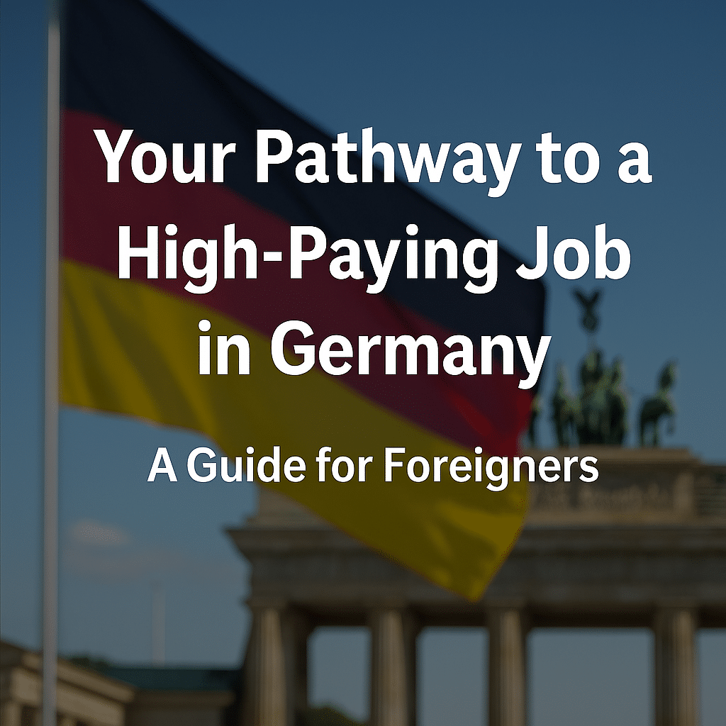 How to get a high-paying job and visa in Germany
