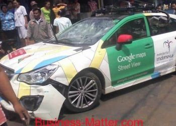 Google Street View Car Driver Hits 3 Vehicles and Tried to Flee the Scene