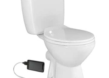 Latest Invention: A Toilet That Uses “Shit” to Charge Mobile Phone